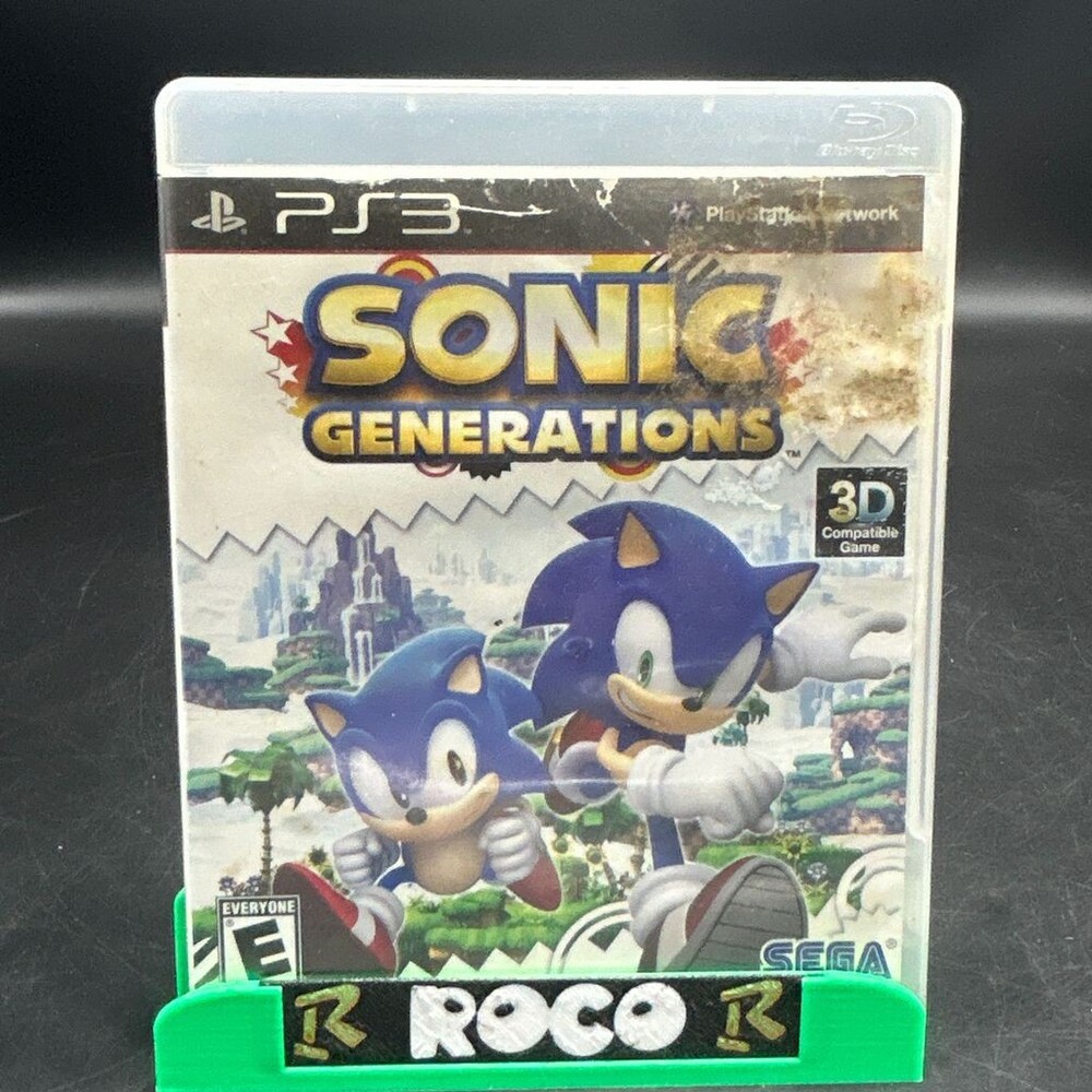 Sonic Generations (Sony PlayStation 3, 2011) Blu-ray Disc SEGA CIB